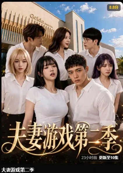 夫妻游戏第二季 AI短剧全集高清无广告免费在线观看 - 黄果短剧夫妻游戏第二季完整版最新集 - 5对夫妻庄园公开选择百万奖金试探人性
