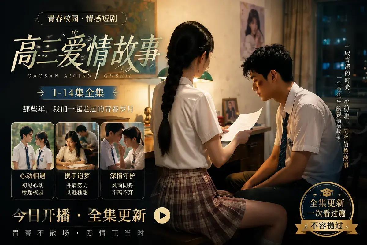 《高三爱情故事》资源下载-林澈苏晚晴校园恋曲高清完整版-高三爱情故事无删减中字在线观看