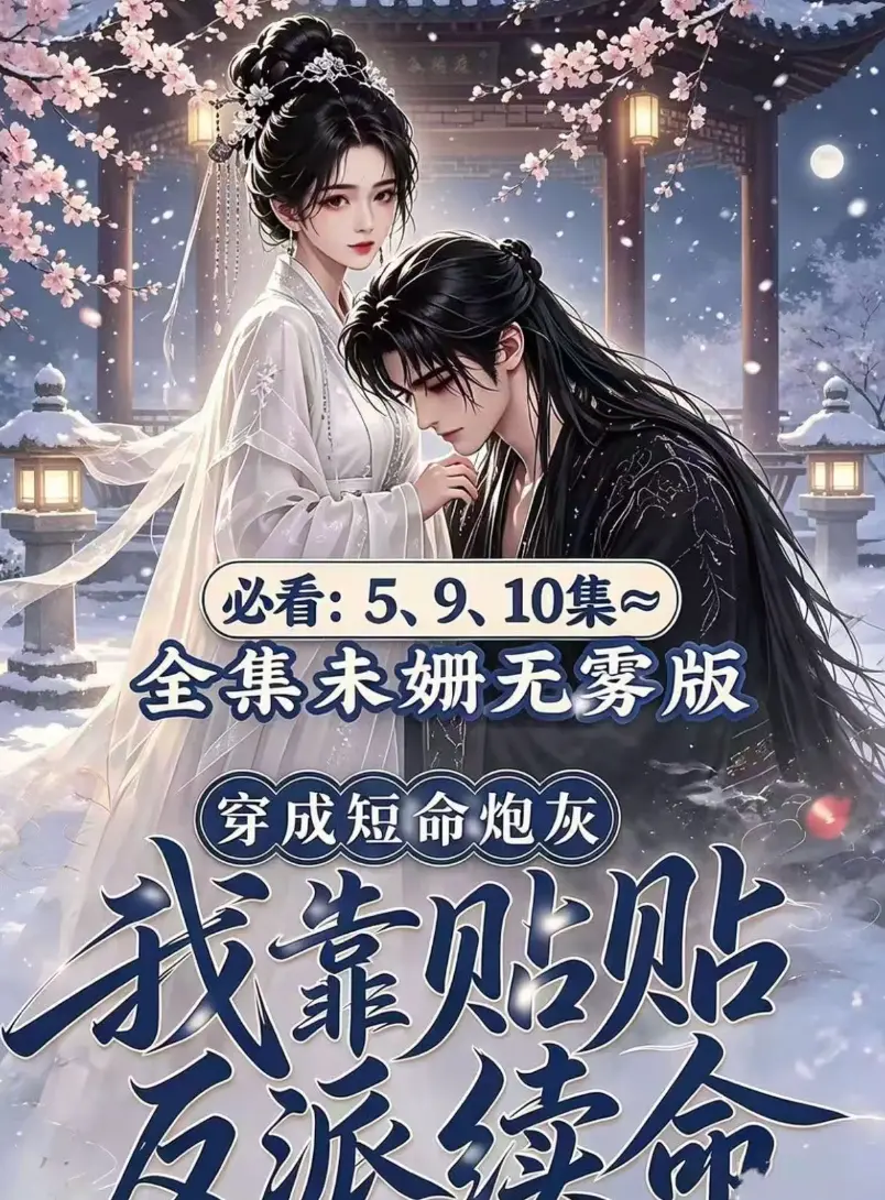 穿成短命炮灰我靠贴贴反派续命AI漫剧黄果版未删减全集在线看-穿书炮灰抱对腿反派怀里好续命-穿成短命炮灰我靠贴贴反派续命最新去雾版免费分享